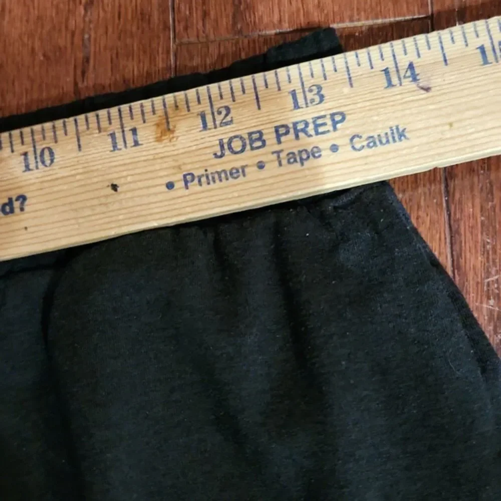 Vuori Halo Essential Wideleg Pant, Black Heather, Size S, VW4023 - Picture 8 of 10